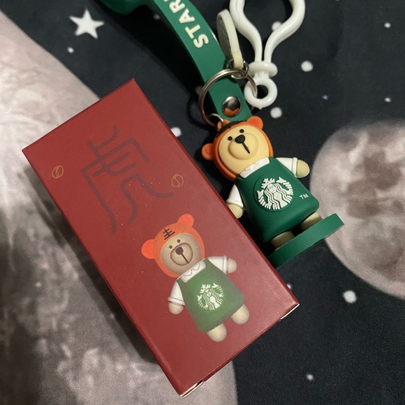 Starbucks Bearista Zodiac Keychain NIB - Tiger - Picture 3 of 3